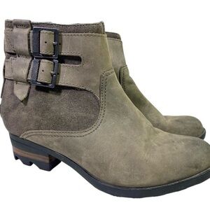 ❤️ Sorel leather waterproof Streetwear Ankle Boots